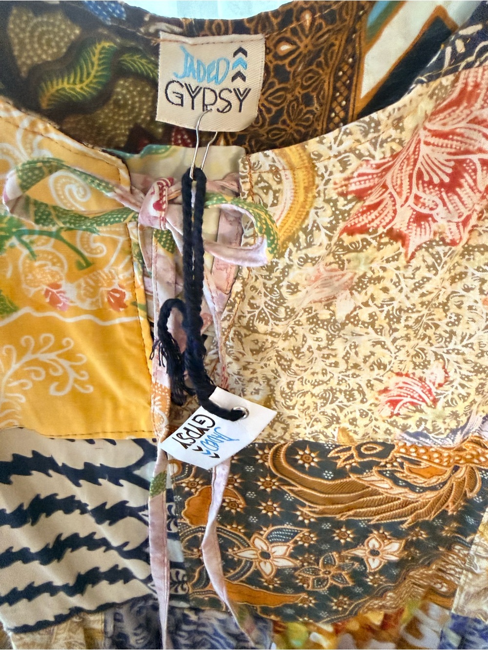 Jaded Gypsy NWT
Patchwork Sleeveless Midi Dress in Multicolor. - Picture 2 of 4